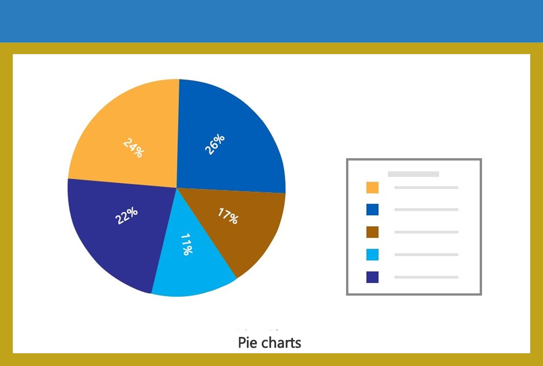  Pie charts