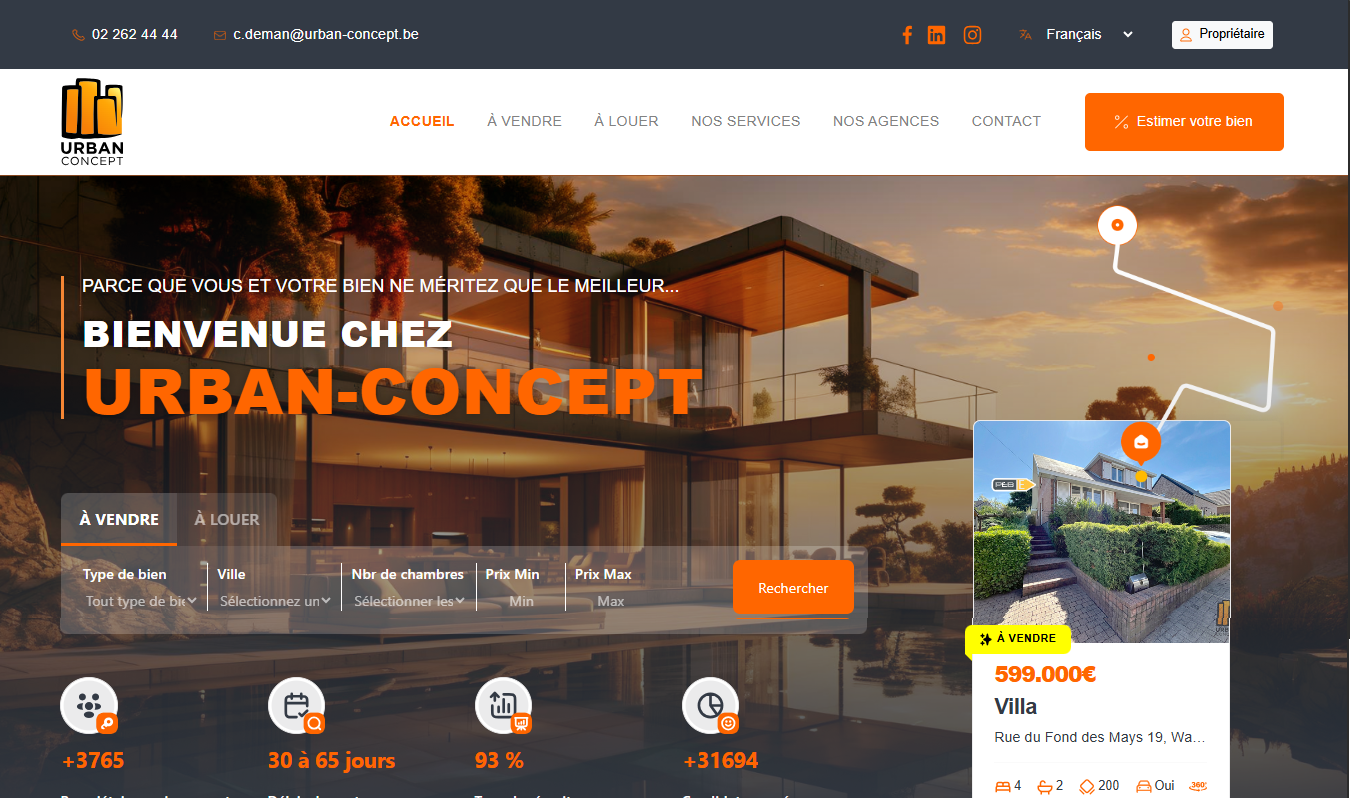Urban Concept is your trusted partner for all your real estate projects.